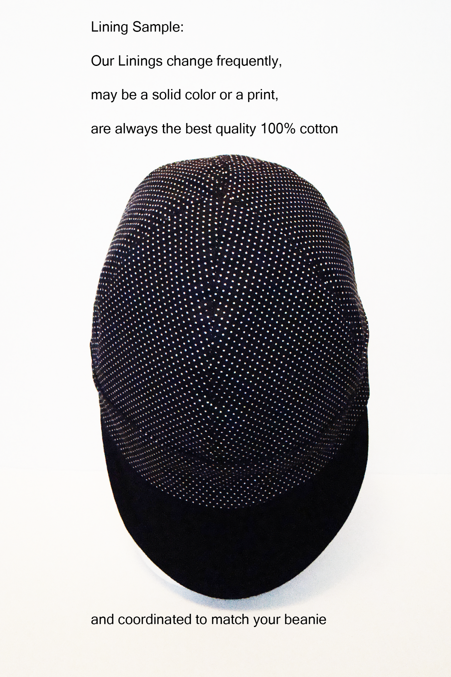 Black with deco stitch welders cap hard hat liner reversible beanie skull cap fitters cap tradesman