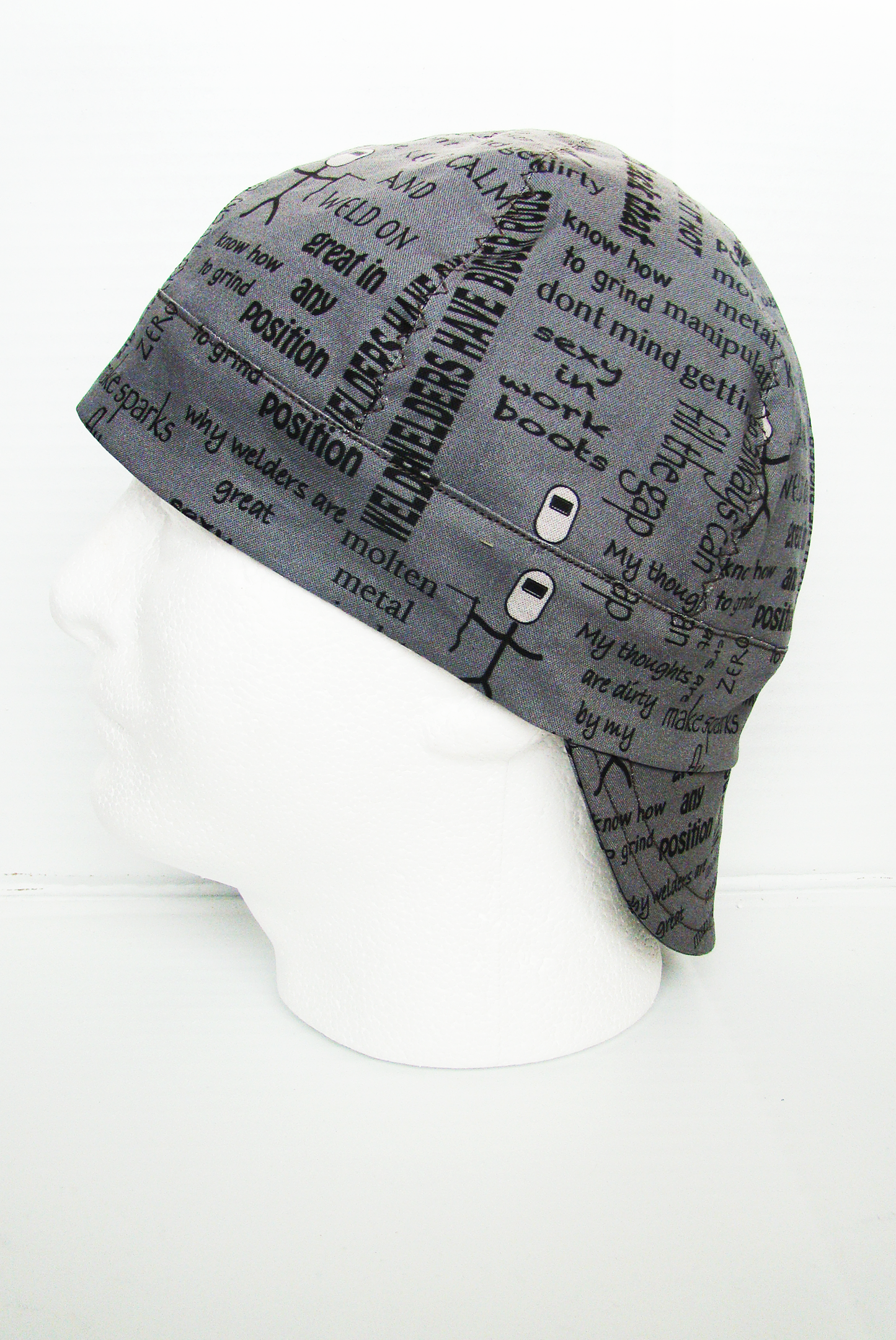 What welders say welders cap hard hat liner reversible beanie skull cap fitters cap tradesman