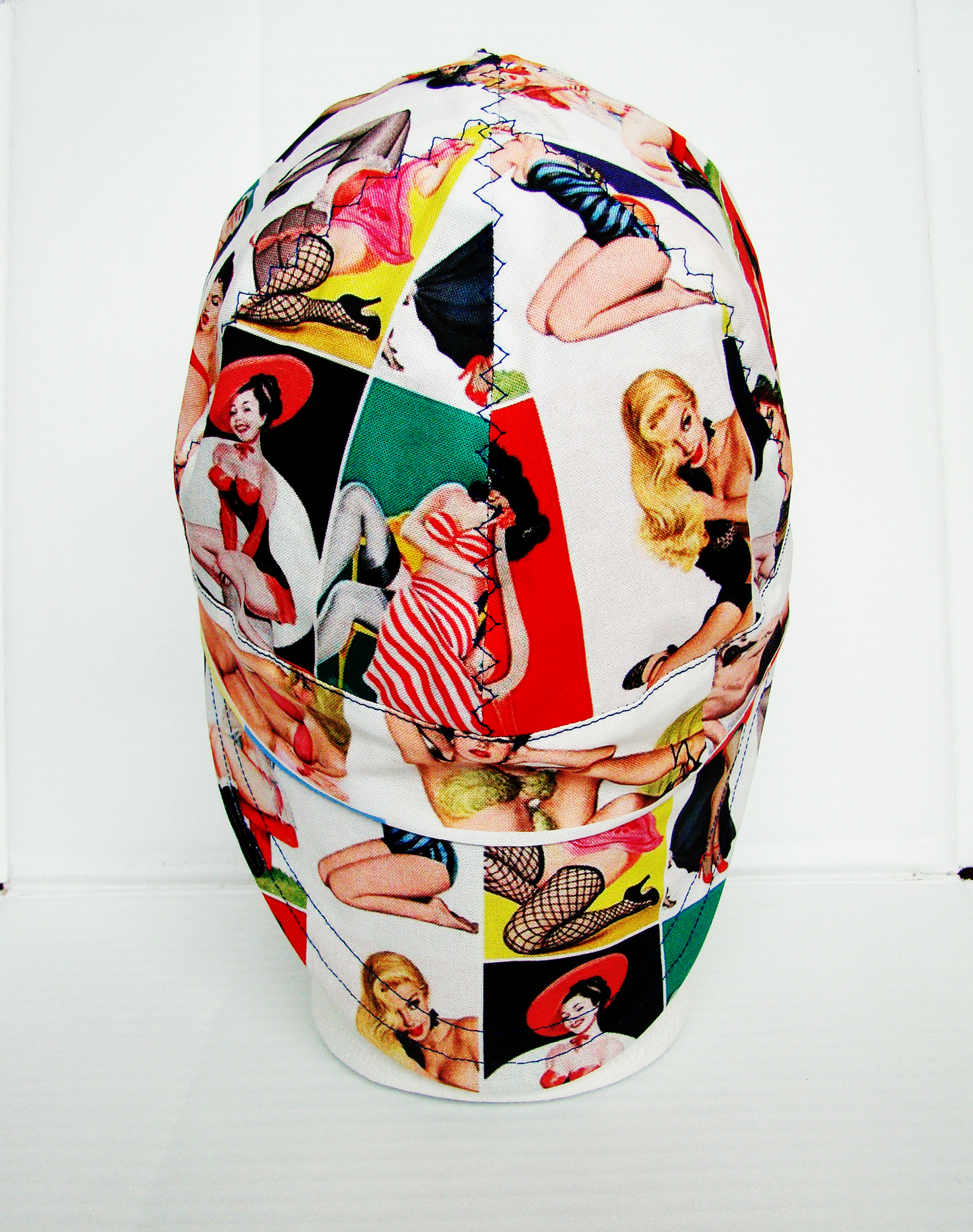 Pin up Babes welders cap hard hat liner reversible beanie skull cap fitters cap tradesman