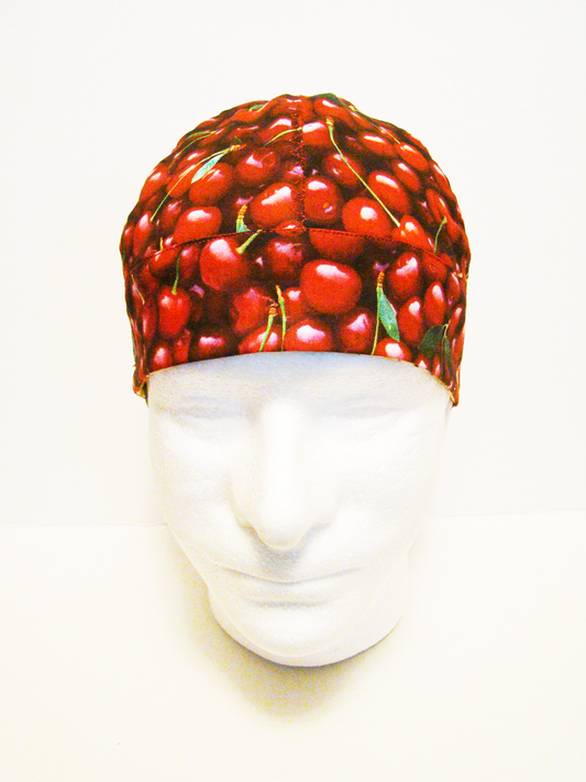 Cherry welders cap hard hat liner reversible beanie skull cap fitters cap tradesman