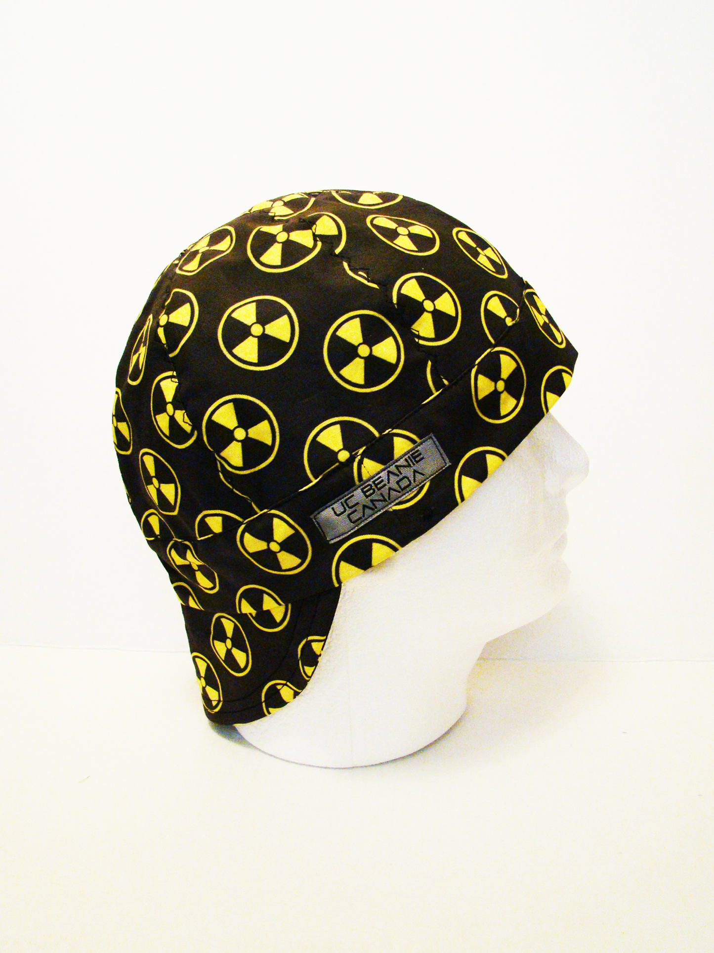 Nuclear Trefoil welders cap hard hat liner reversible beanie skull cap fitters cap tradesman