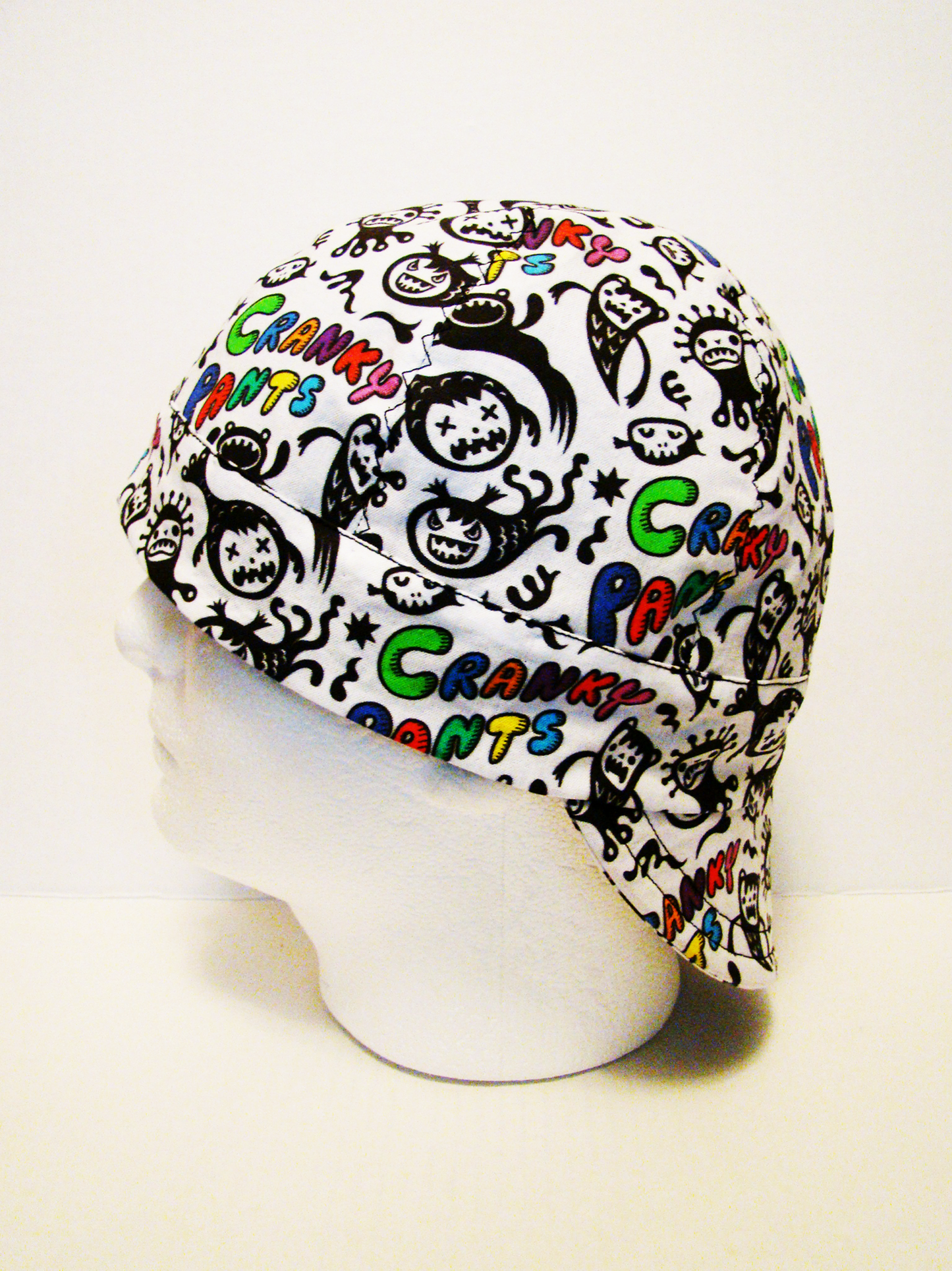 Cranky Pants welders cap hard hat liner reversible beanie skull cap fitters cap tradesman