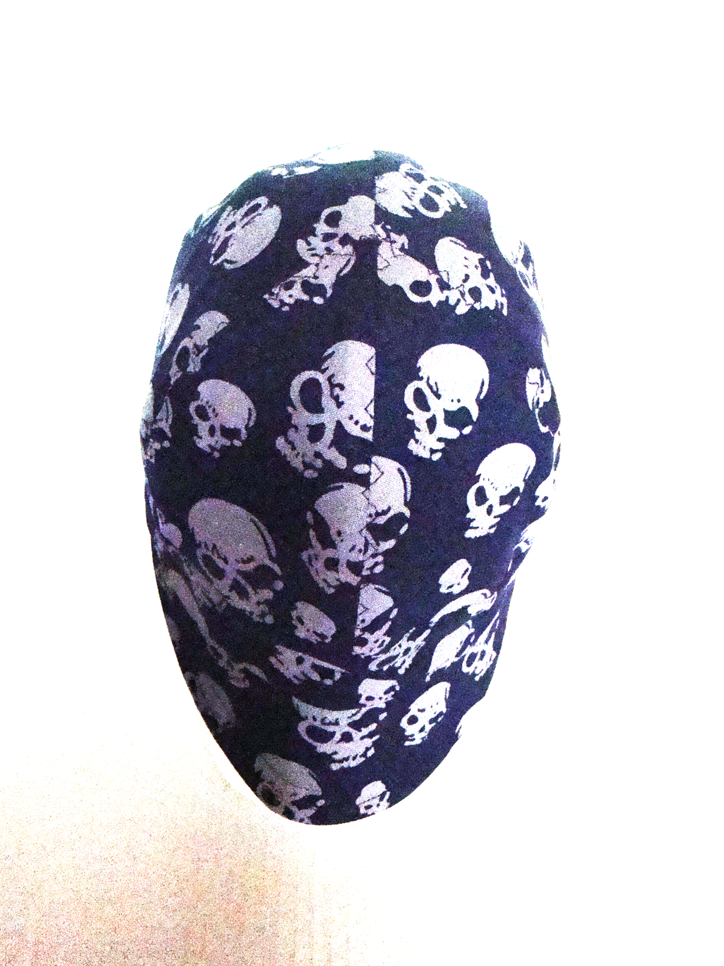 Blue skulls welders cap hard hat liner reversible beanie skull cap fitters cap tradesman