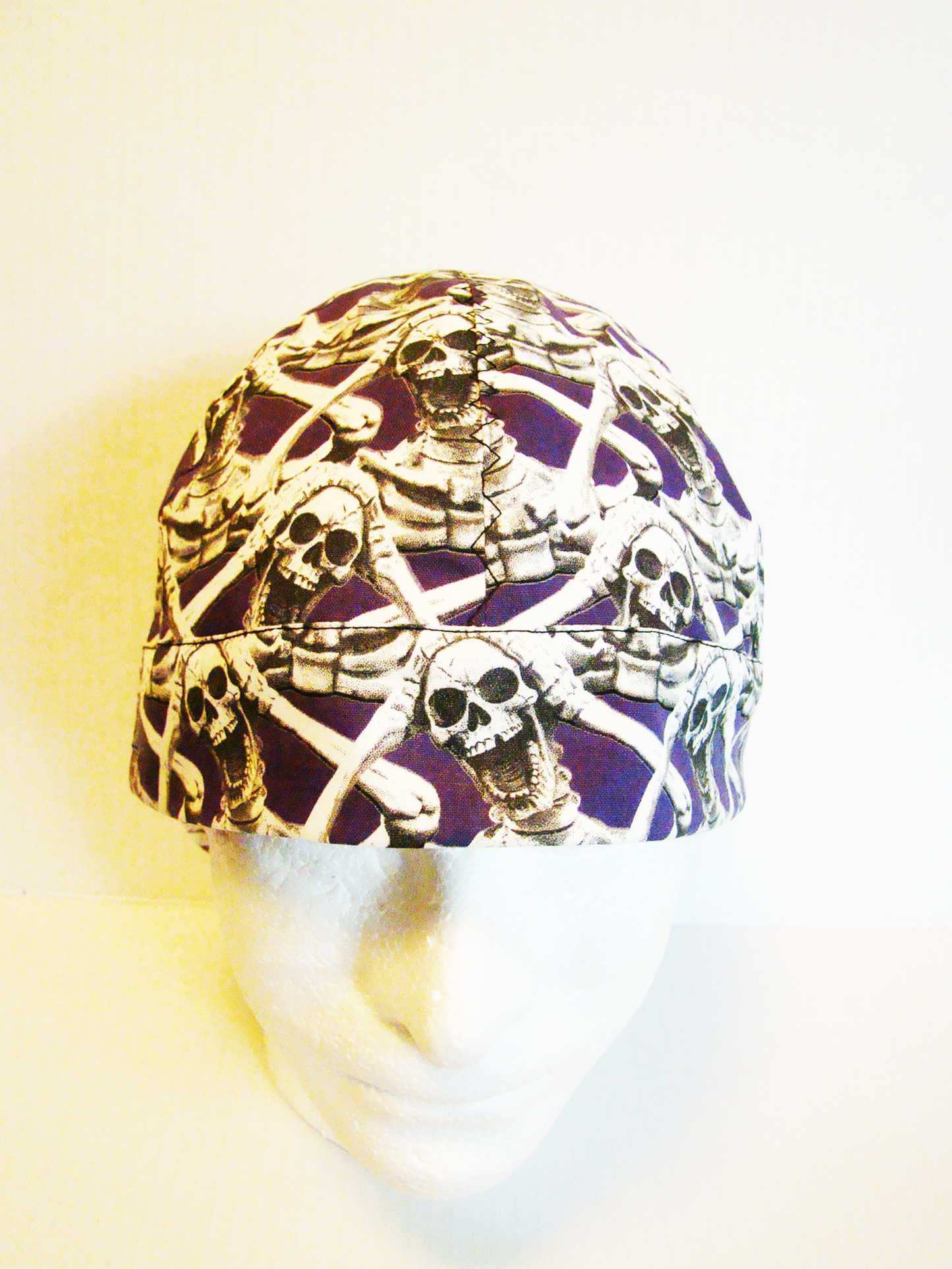 Skulls and bones welders cap hard hat liner reversible beanie skull cap fitters cap tradesman
