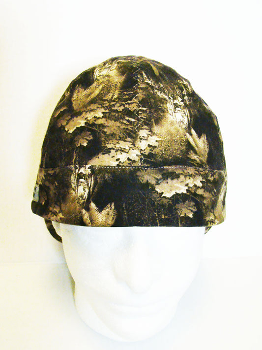 Deer Camo welders cap hard hat liner reversible beanie skull cap fitters cap tradesman