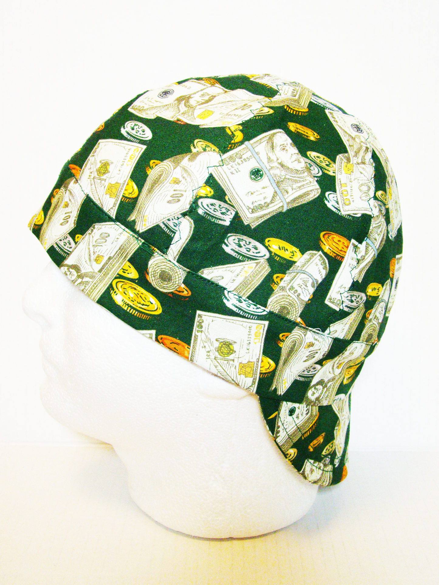 Money welders cap hard hat liner reversible beanie skull cap fitters cap tradesman