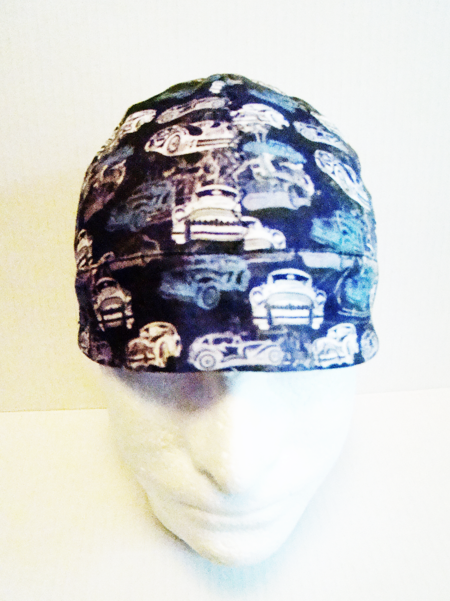 Vintage Hot Rods welders cap hard hat liner reversible beanie skull cap fitters cap tradesman