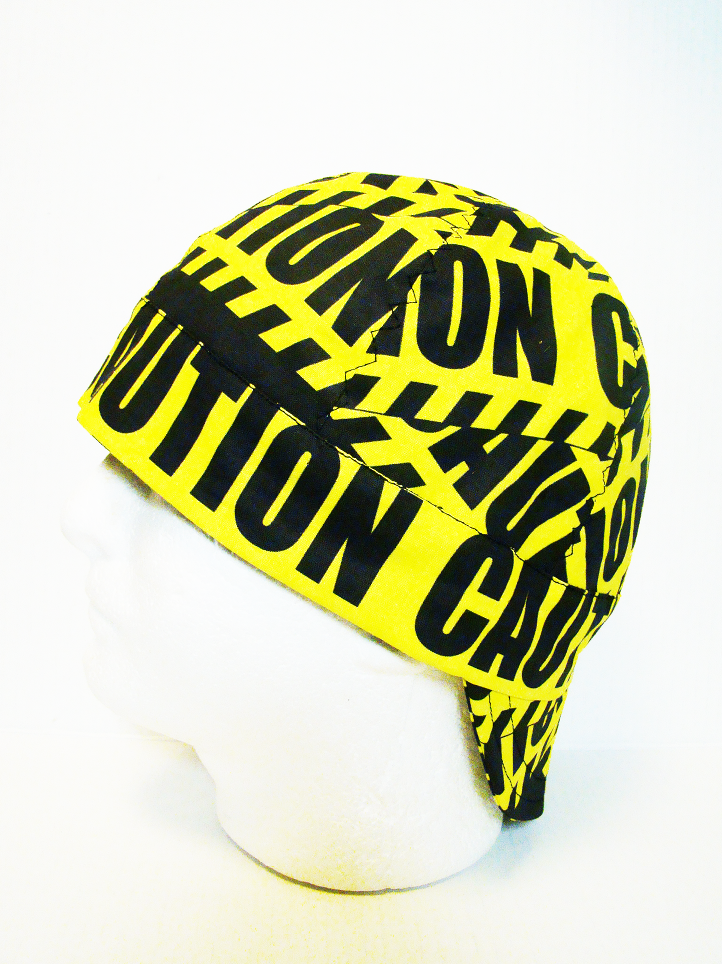 Caution welders cap hard hat liner reversible beanie skull cap fitters cap tradesman
