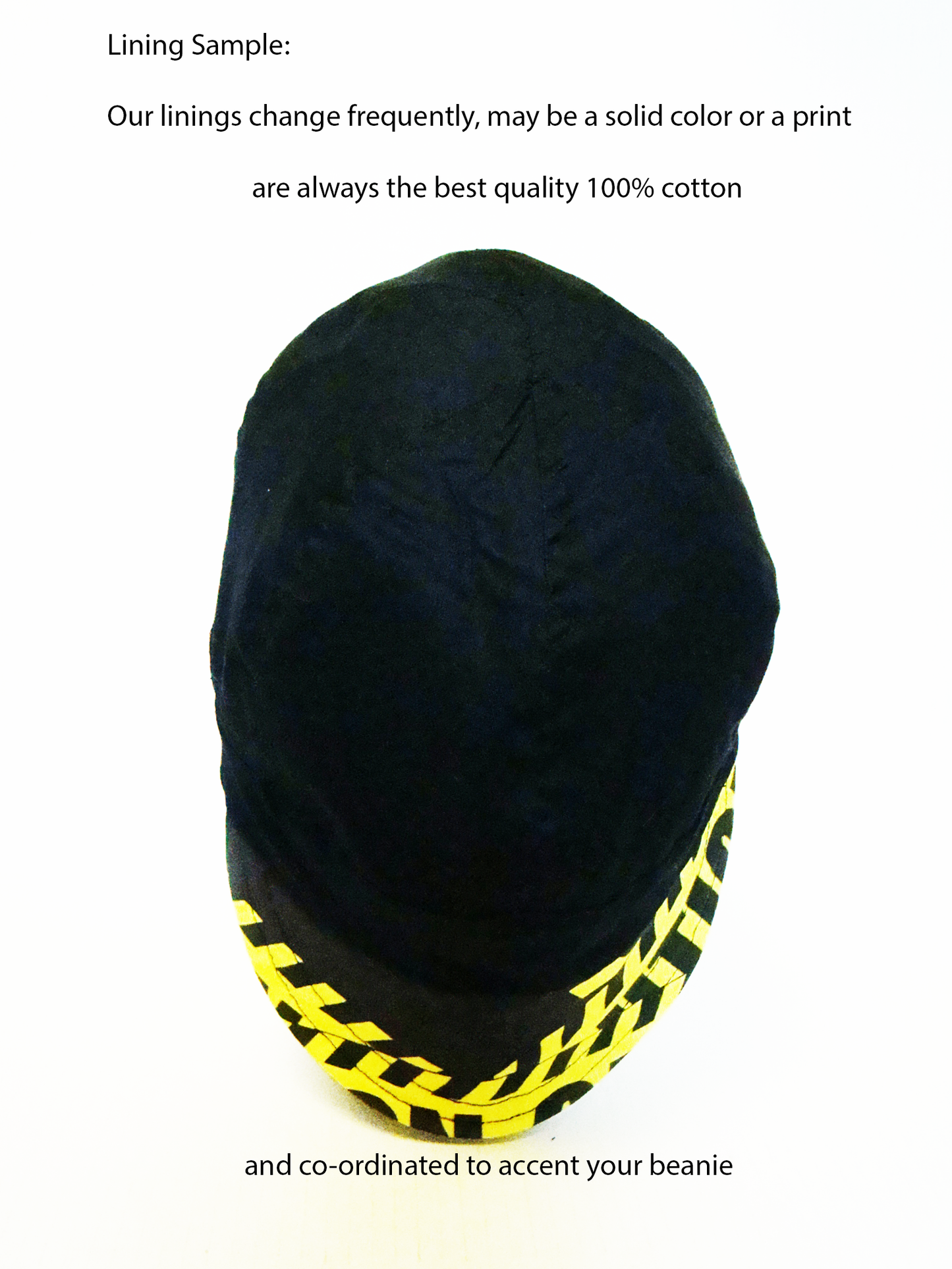 Caution welders cap hard hat liner reversible beanie skull cap fitters cap tradesman