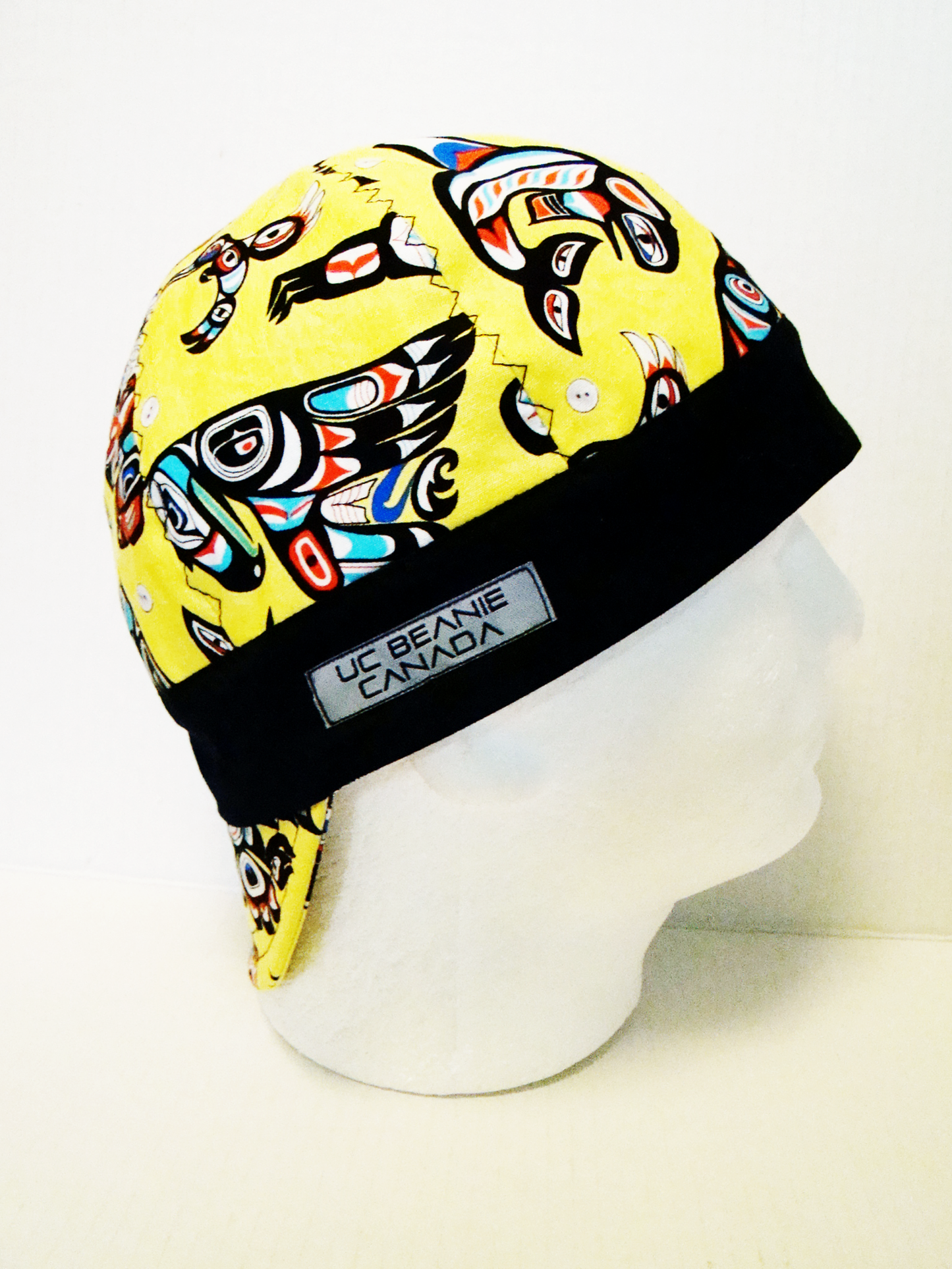 Native Art welders cap hard hat liner reversible beanie skull cap fitters cap tradesman