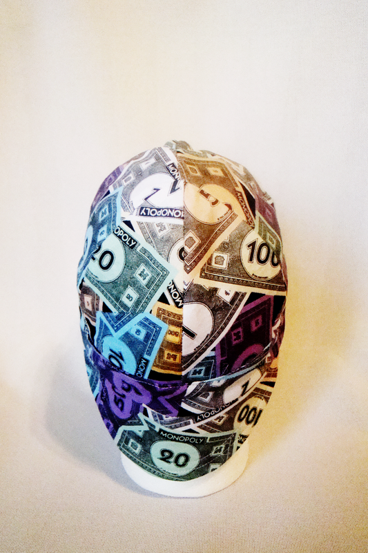 Monopoly Money welders cap hard hat liner reversible beanie skull cap fitters cap tradesman