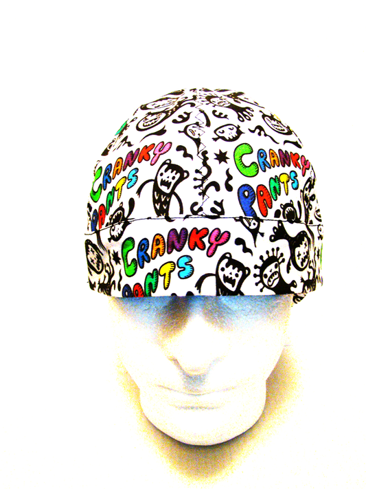 Cranky Pants welders cap hard hat liner reversible beanie skull cap fitters cap tradesman