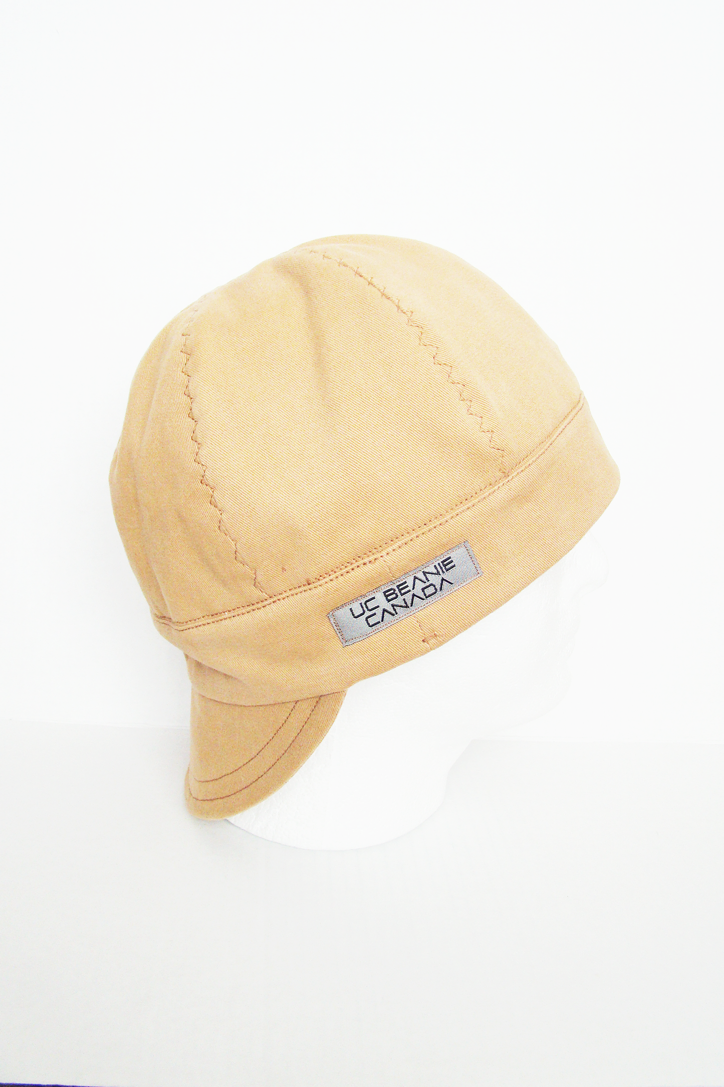 Blonde Tan welders cap hard hat liner reversible beanie skull cap fitters cap tradesman