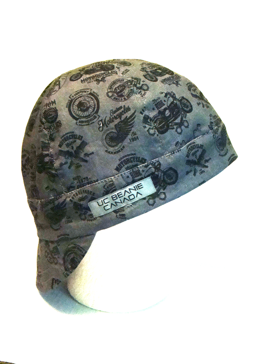 Canadian Custom Motorcycles welders cap hard hat liner reversible beanie skull cap fitters cap tradesman