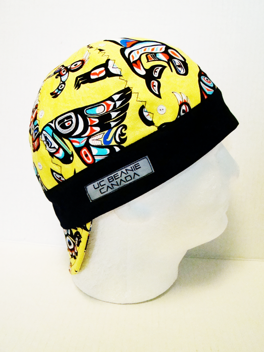 Native Art welders cap hard hat liner reversible beanie skull cap fitters cap tradesman