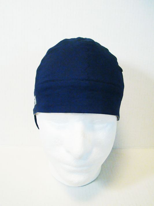 Blue welders cap hard hat liner reversible beanie skull cap fitters cap tradesman