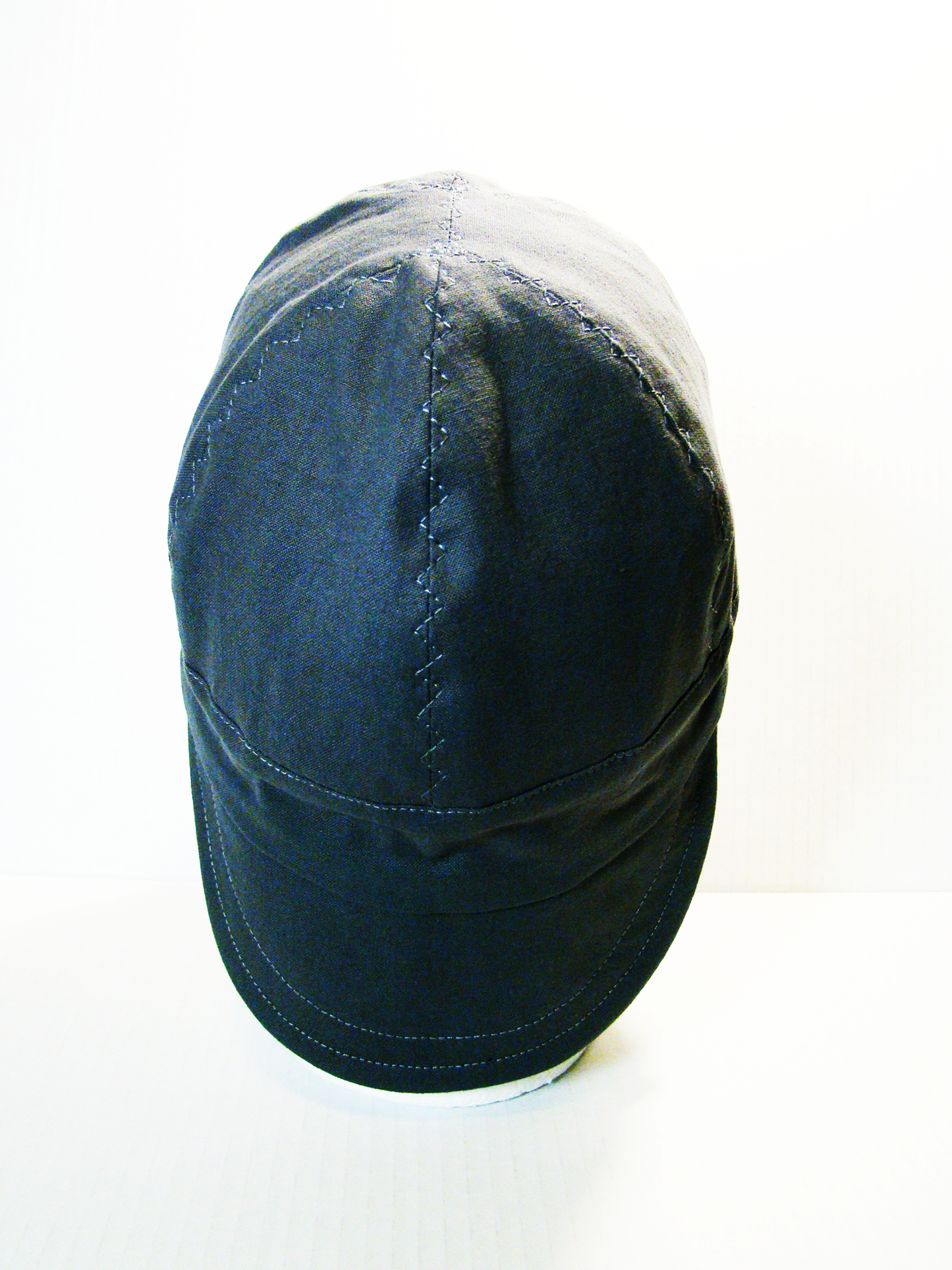 Gray welders cap hard hat liner reversible beanie skull cap fitters cap tradesman
