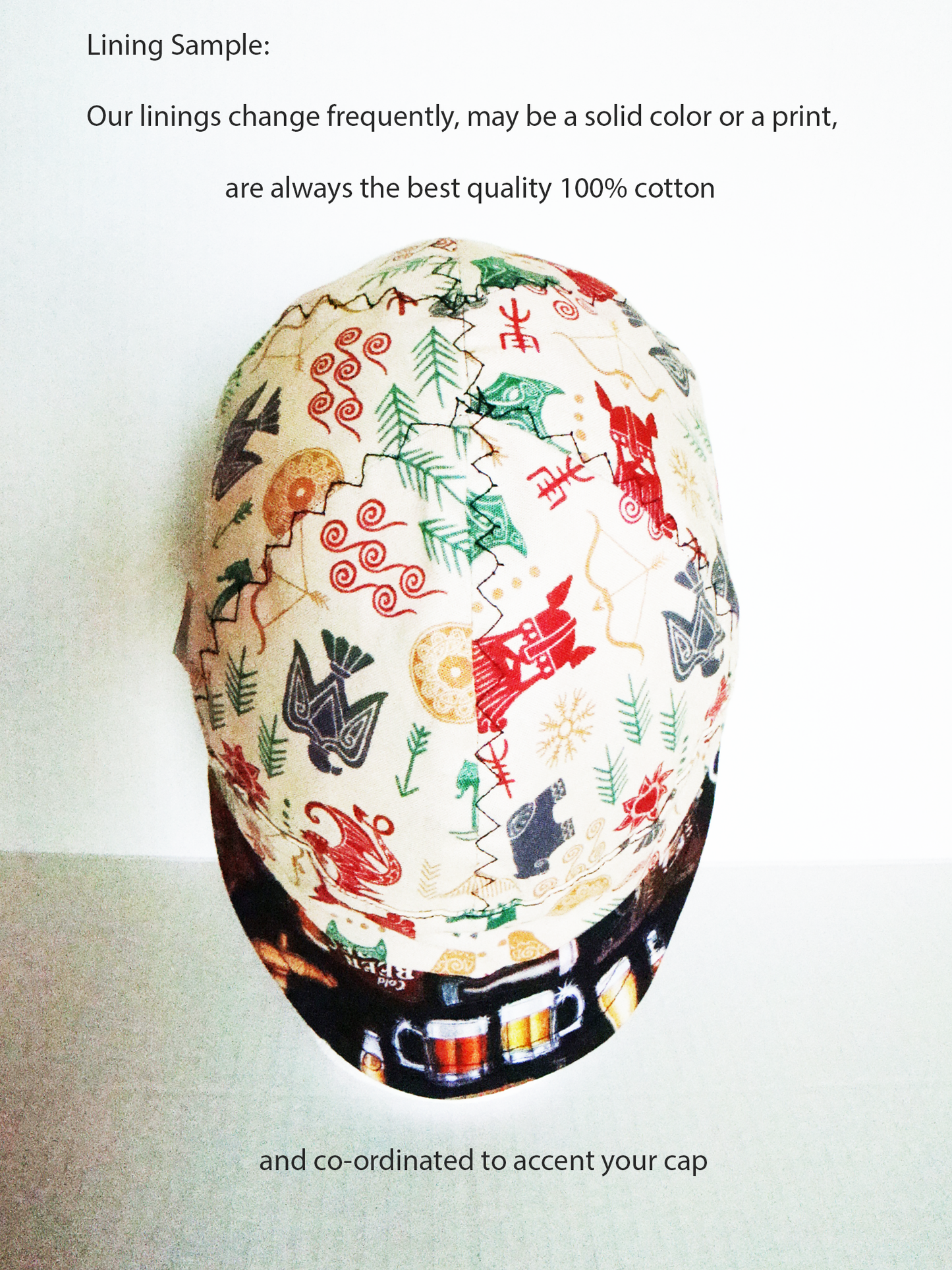 Beer welders cap hard hat liner reversible beanie skull cap fitters cap tradesman construction