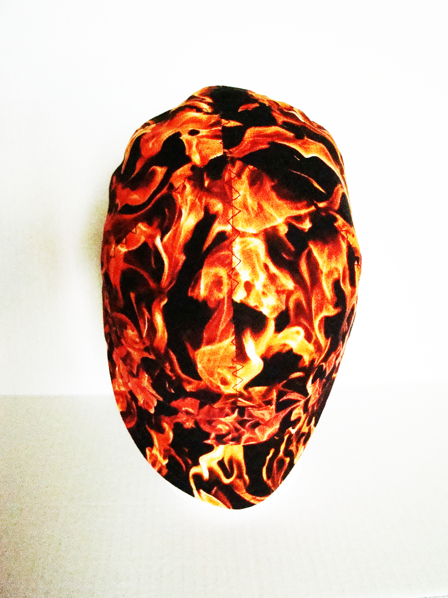 Fire Flames welders cap hard hat liner reversible beanie skull cap fitters cap tradesman