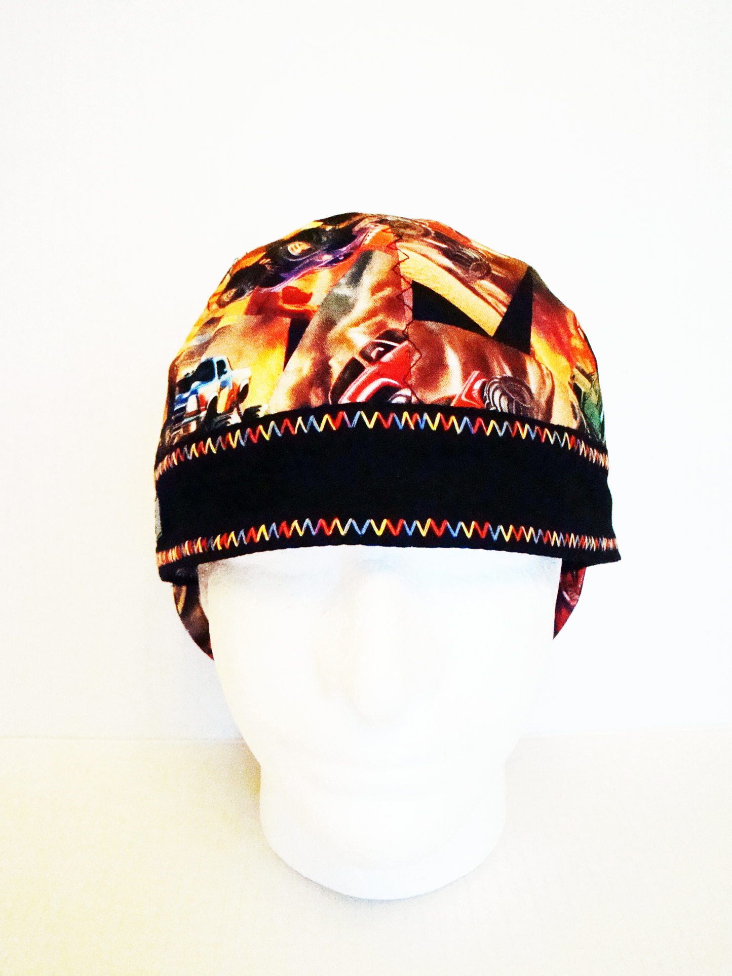 Monster Trucks welders cap hard hat liner reversible beanie skull cap fitters cap tradesman