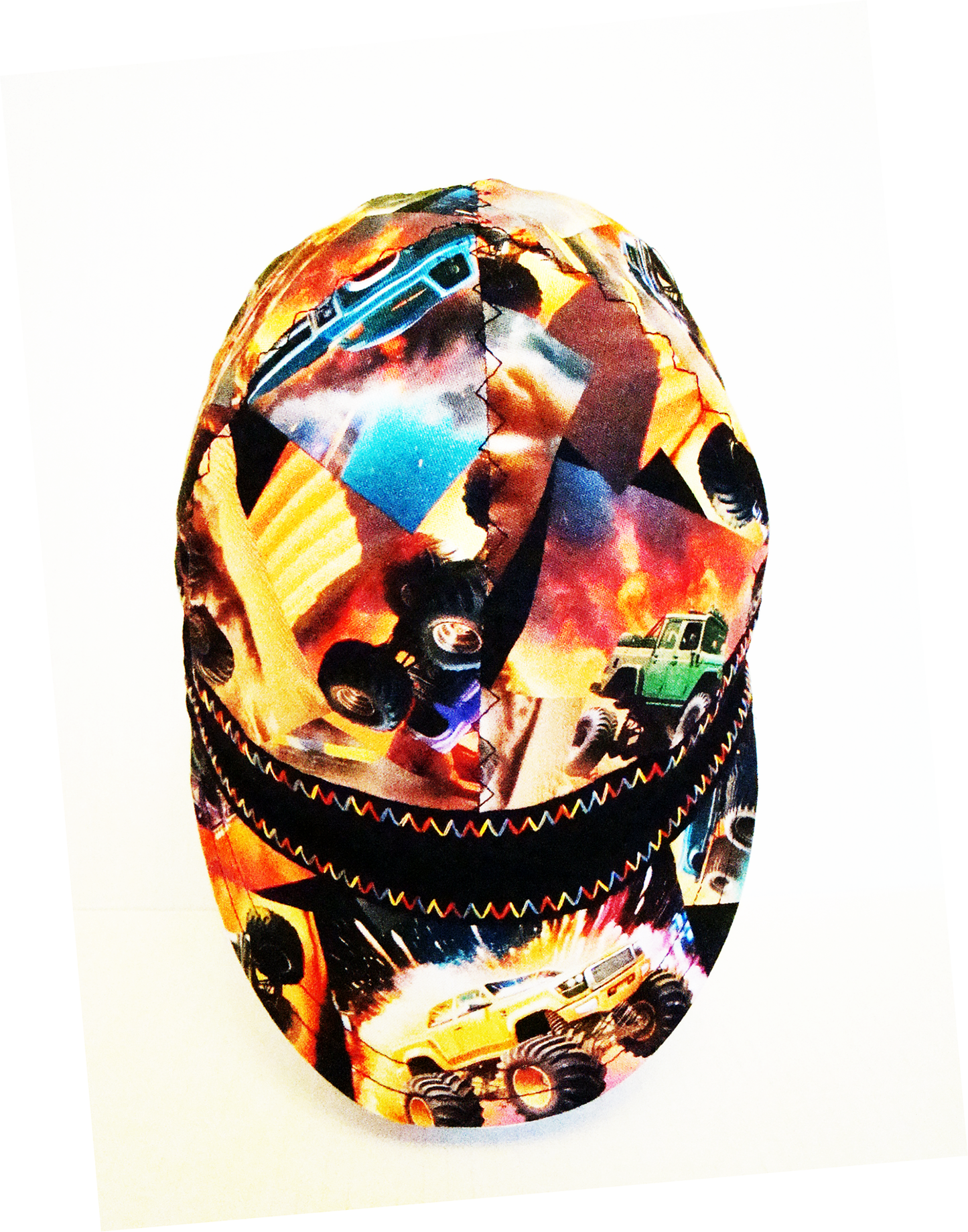 Monster Trucks welders cap hard hat liner reversible beanie skull cap fitters cap tradesman