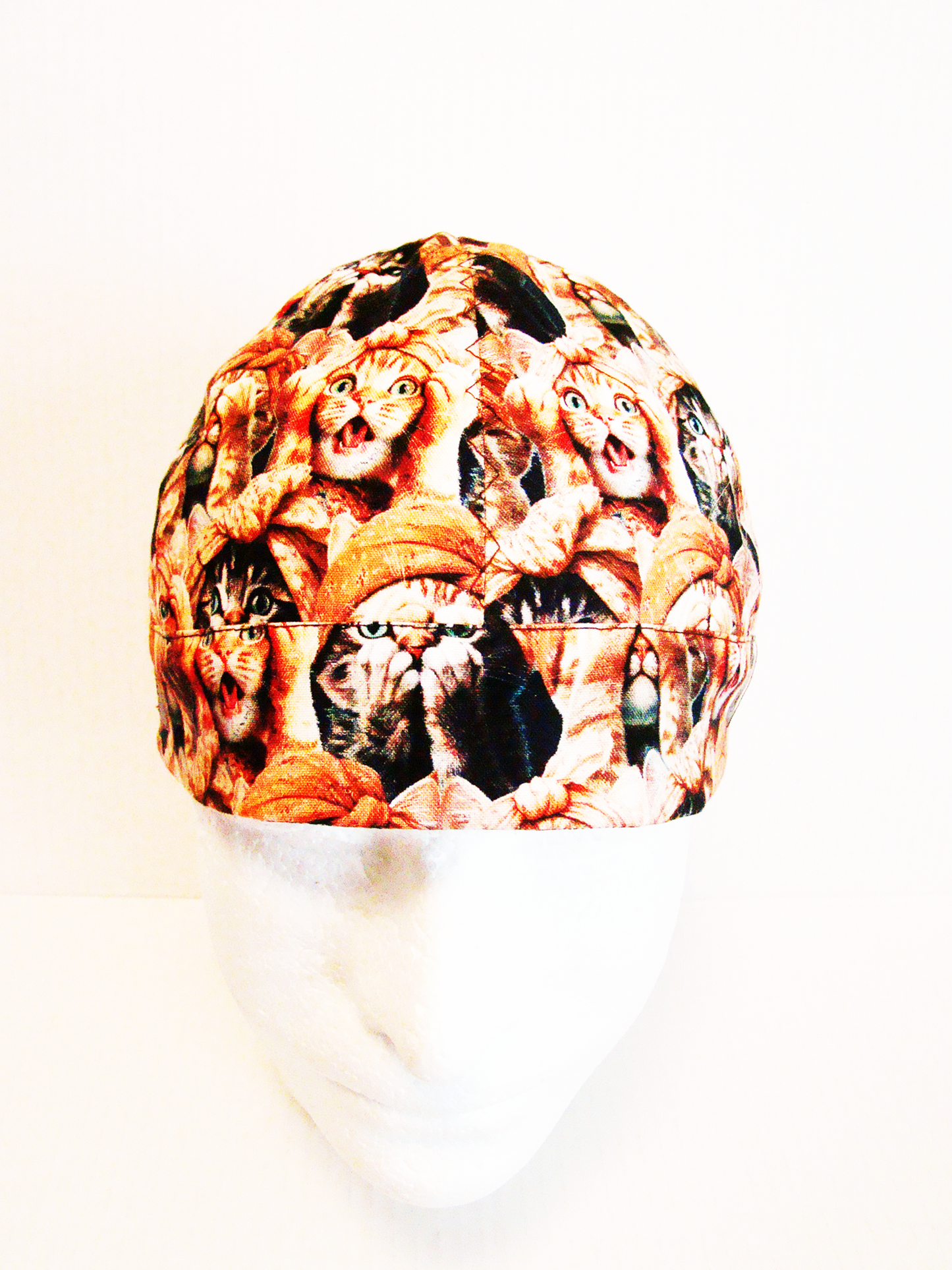 Pretty Kitty welders cap hard hat liner reversible beanie skull cap fitters cap tradesman