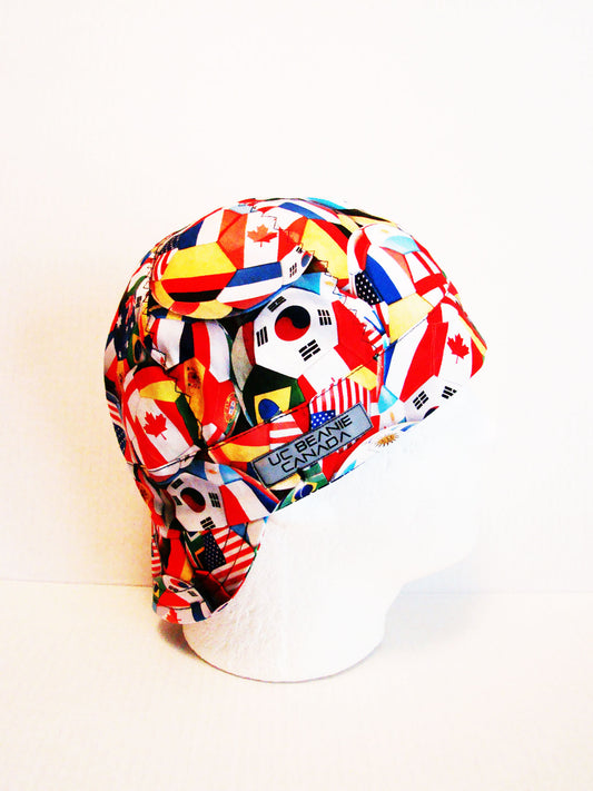 International Footballs welders cap hard hat liner reversible beanie skull cap fitters cap tradesman