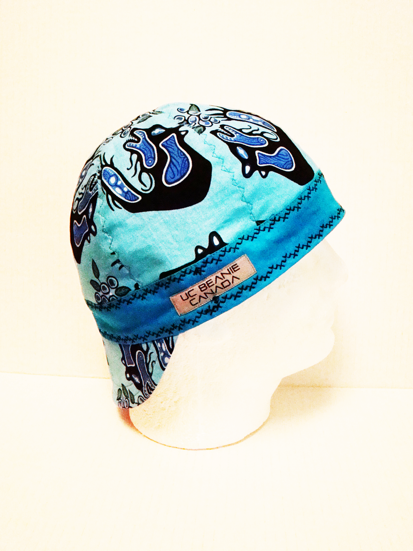 Native Bears welders cap hard hat liner reversible beanie skull cap fitters cap tradesman (Copy)