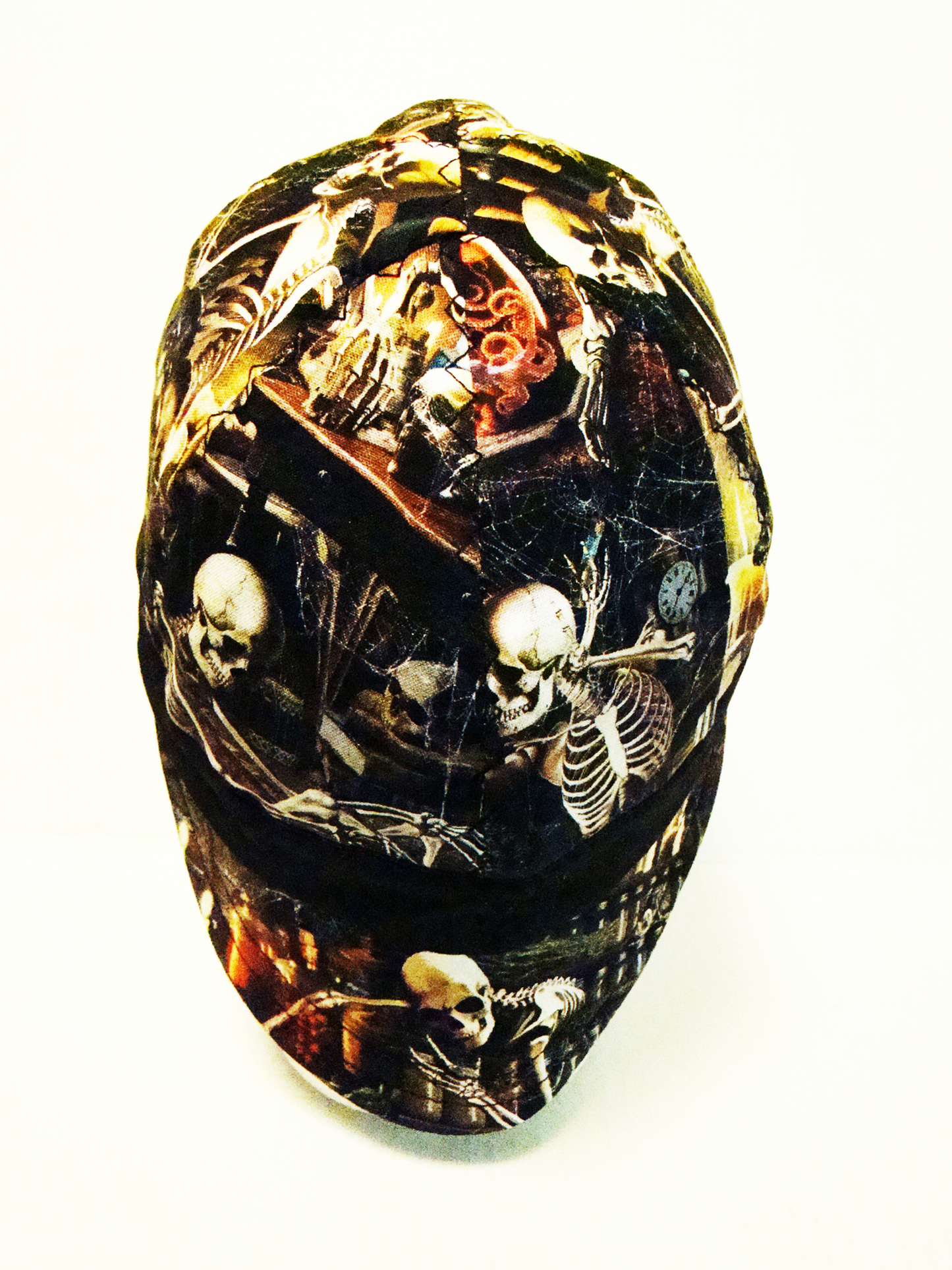 Skeleton welders cap hard hat liner reversible beanie skull cap fitters cap tradesman (Copy)